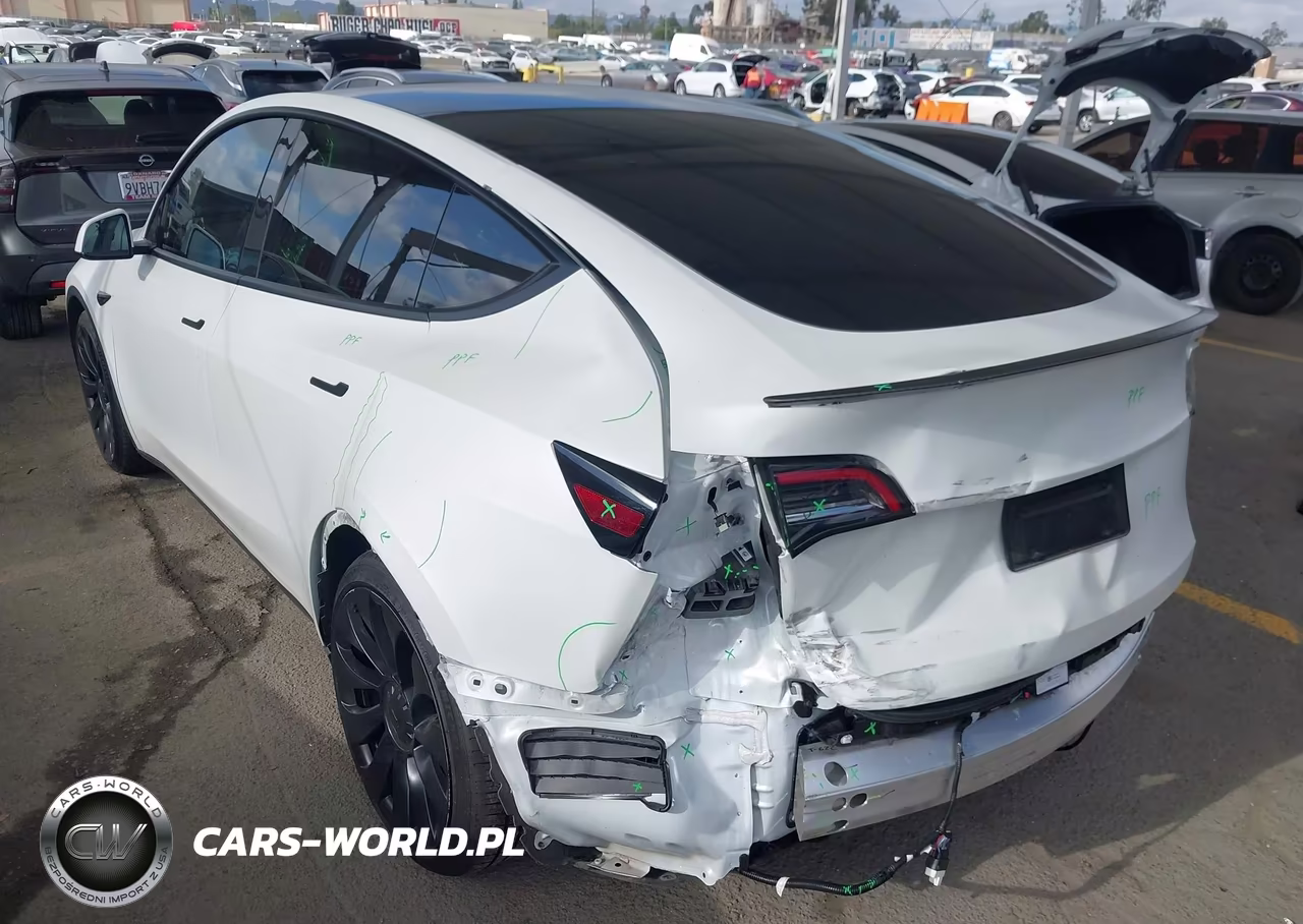 2022 Tesla Model Y Performance Dual Motor All-Wheel Drive VIN:7SAYGDEF3NF530381 - 3