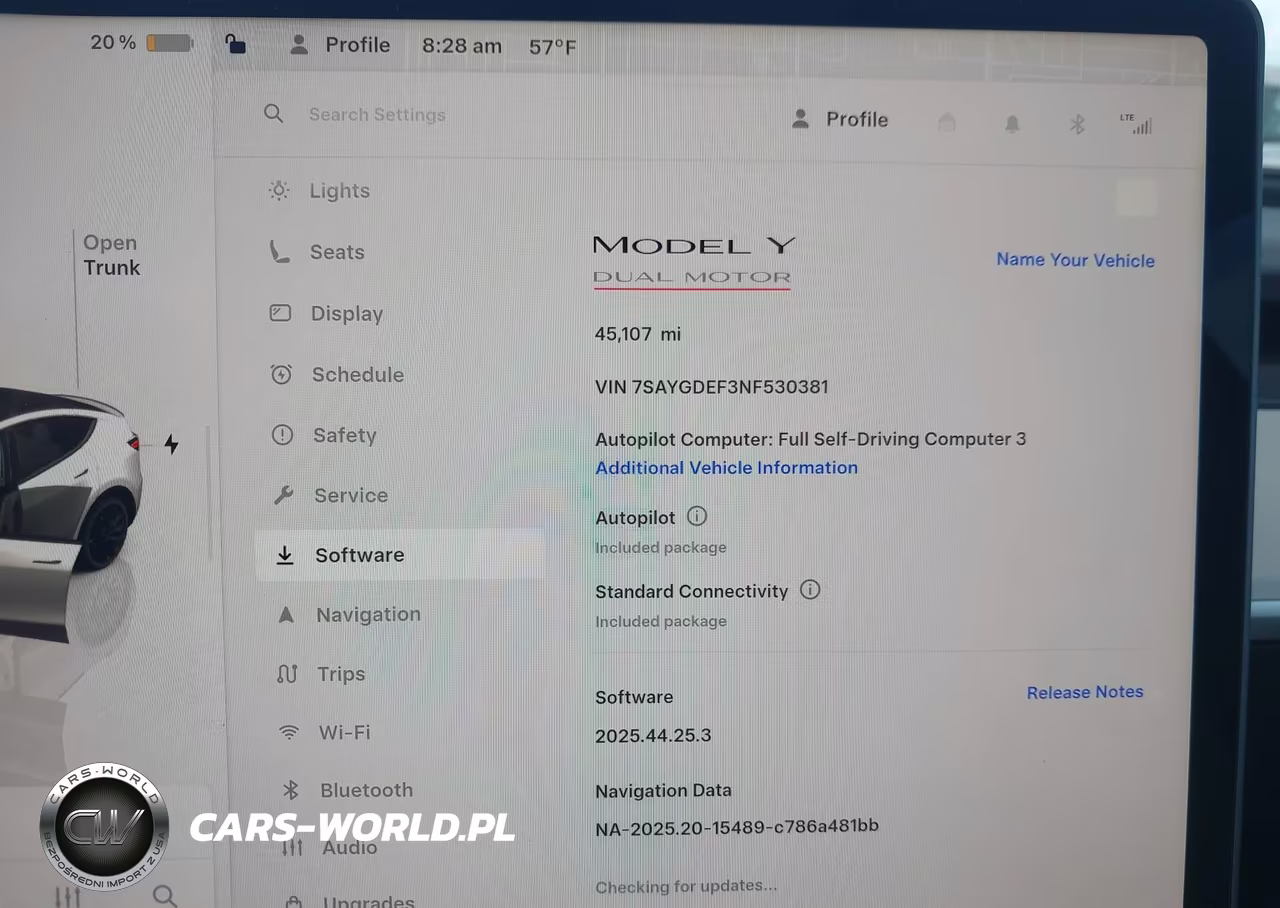 2022 Tesla Model Y Performance Dual Motor All-Wheel Drive VIN:7SAYGDEF3NF530381 - 7