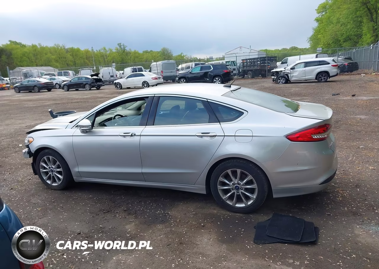 2017 Ford Fusion Se VIN:3FA6P0HD8HR251427 - 13