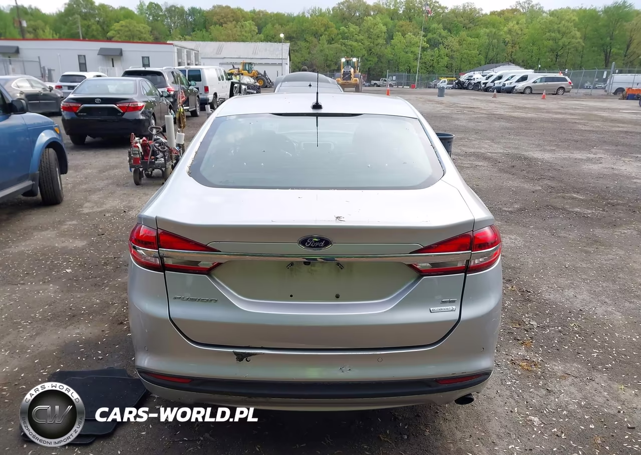 2017 Ford Fusion Se VIN:3FA6P0HD8HR251427 - 15