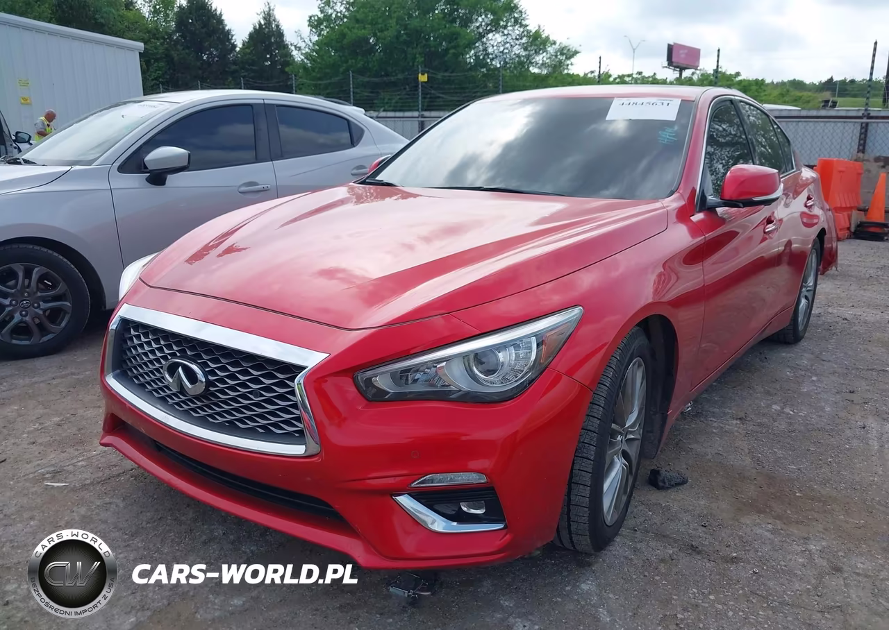 2022 Infiniti Q50 Luxe VIN:JN1EV7BP1NM310185 - 2