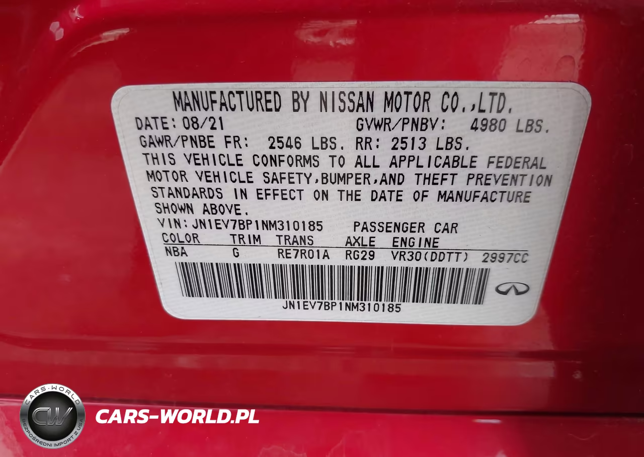 2022 Infiniti Q50 Luxe VIN:JN1EV7BP1NM310185 - 9