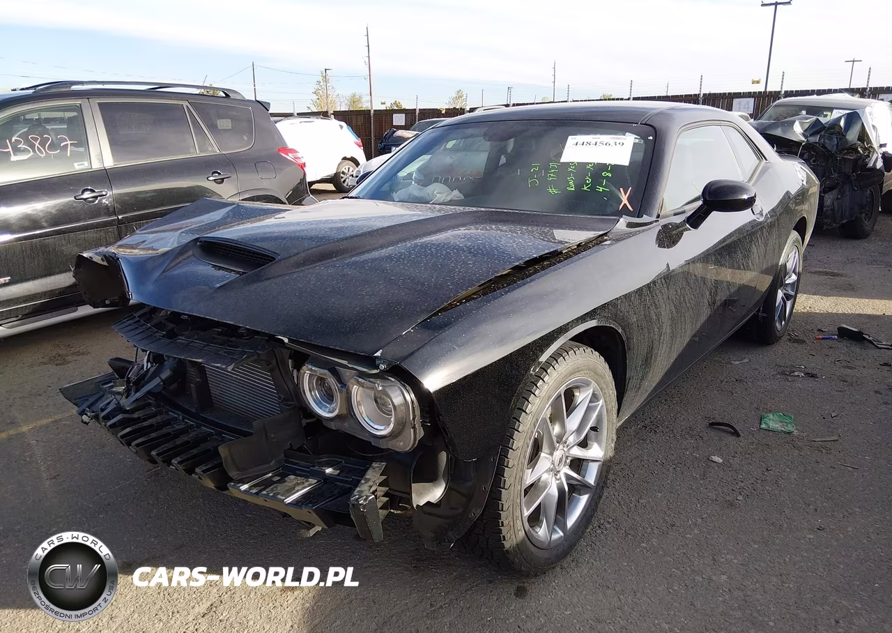 2022 Dodge Challenger Gt Awd VIN:2C3CDZKG5NH223741 - 2