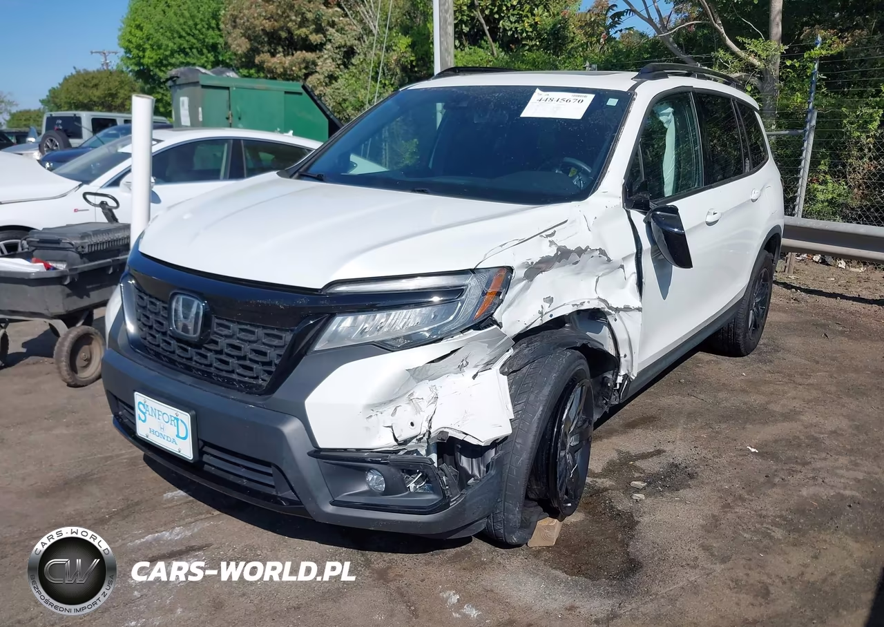 2021 Honda Passport Awd Elite VIN:5FNYF8H0XMB027184 - 2