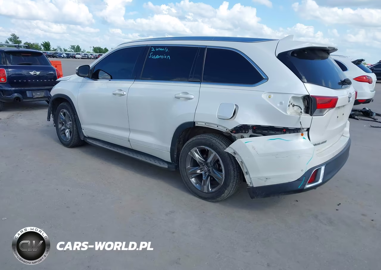 2017 Toyota Highlander Limited Platinum VIN:5TDYZRFH2HS218279 - 3