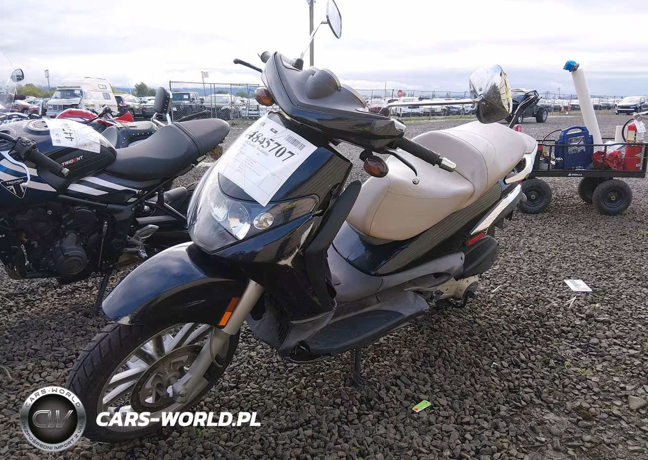 2007 Piaggio Bv 250 VIN:ZAPM289L575101747 - 2