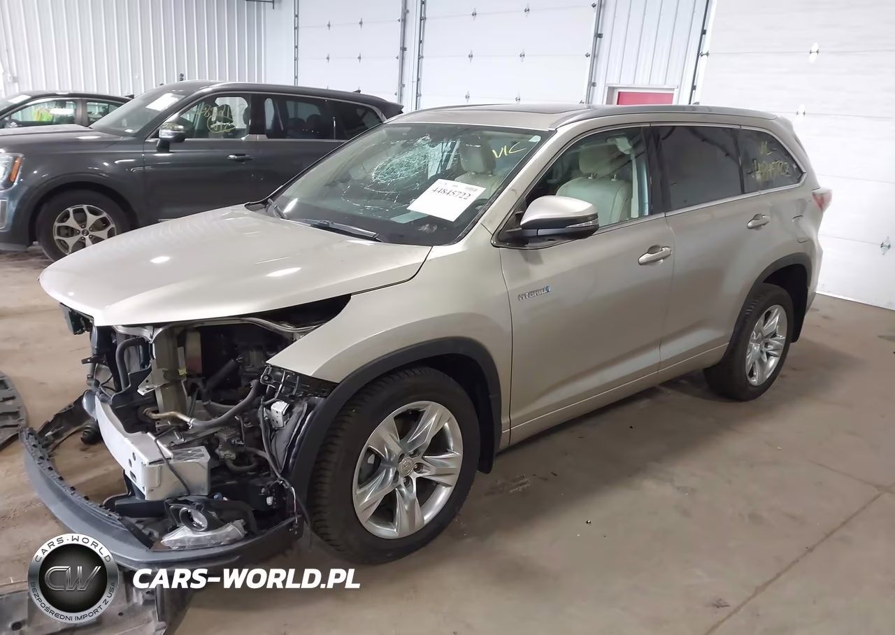 2015 Toyota Highlander Hybrid Limited Platinum V6 VIN:5TDDCRFH1FS008835 - 2