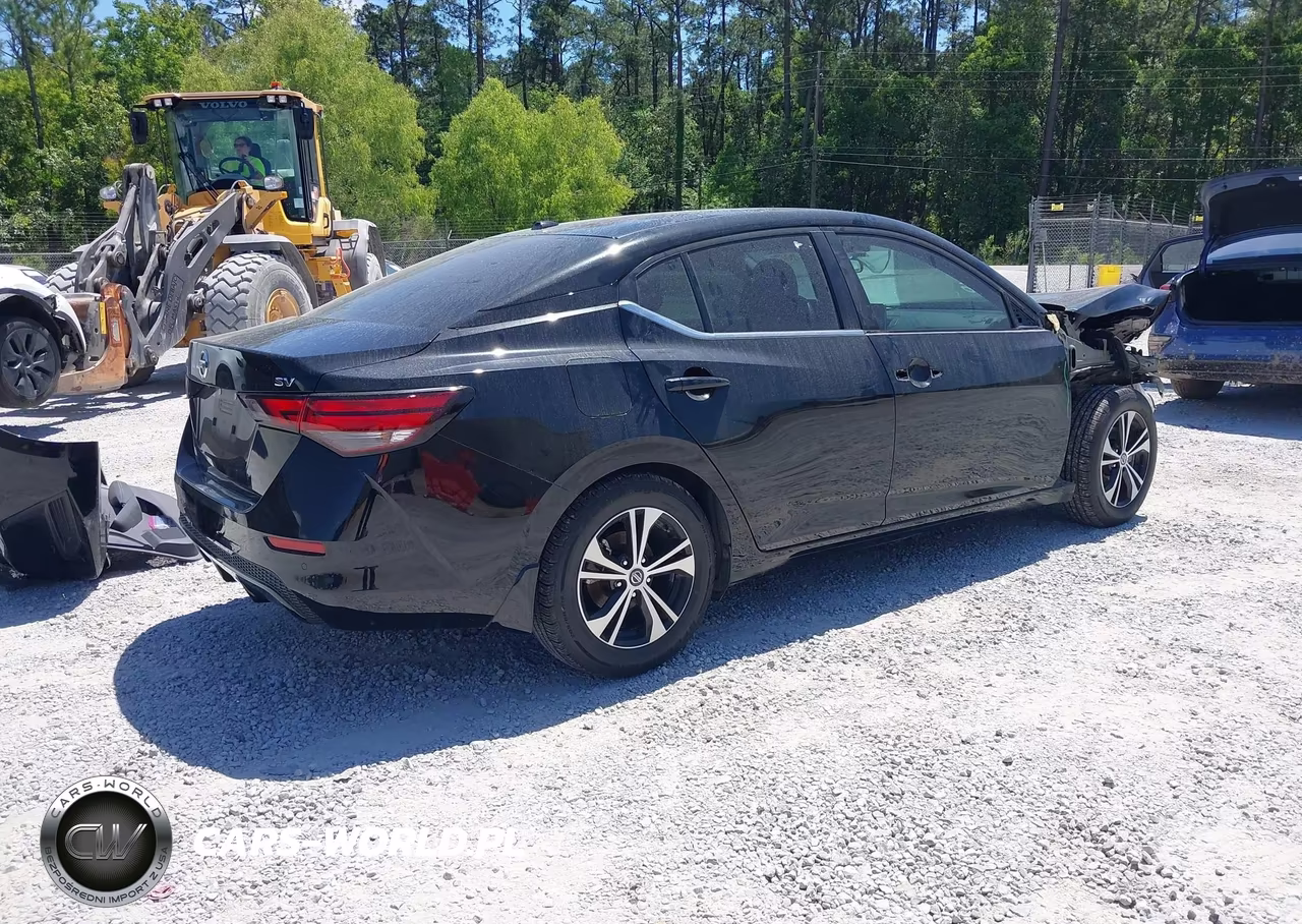 2020 Nissan Sentra Sv Xtronic Cvt VIN:3N1AB8CV4LY215950 - 4