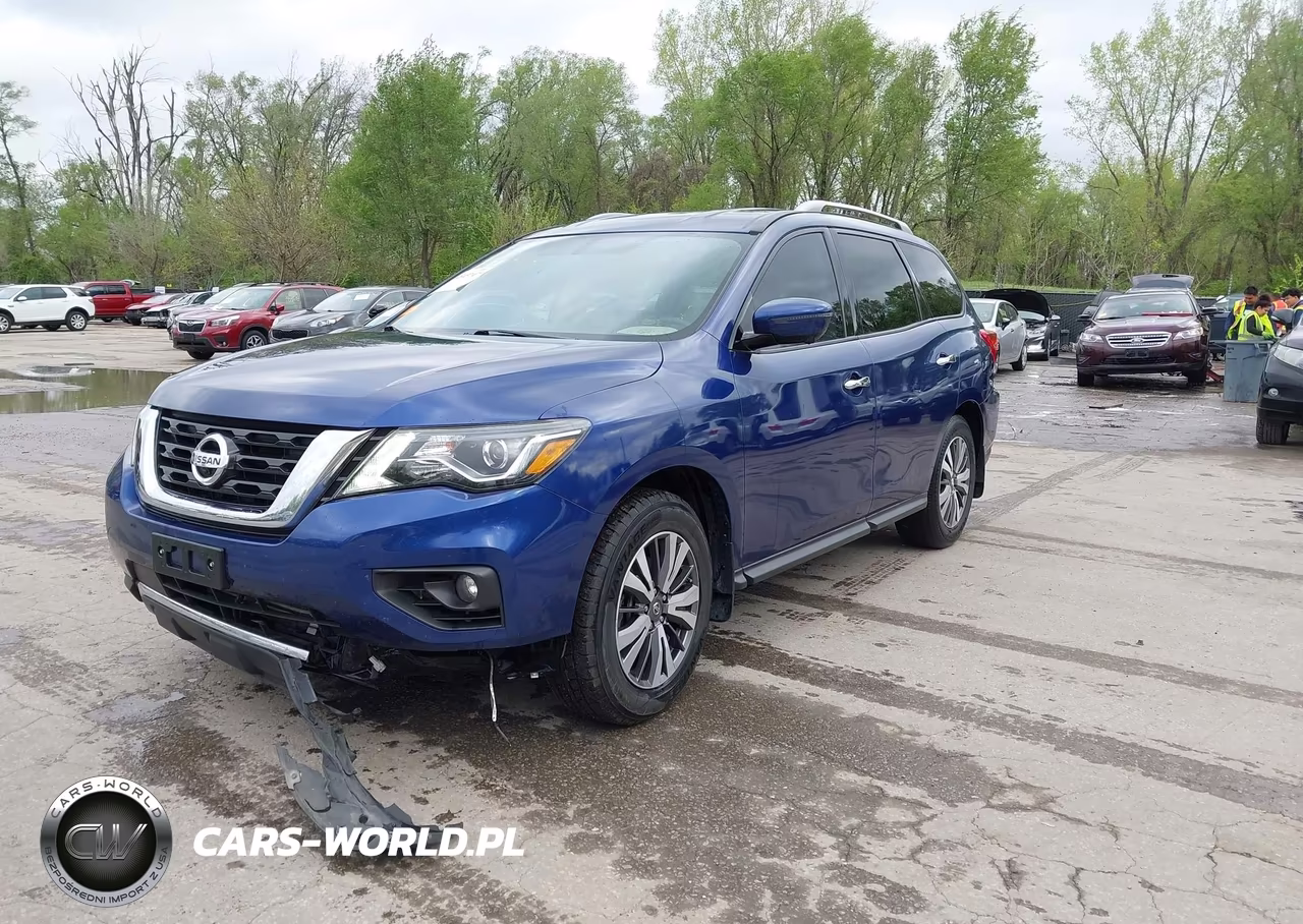 2017 Nissan Pathfinder Sl VIN:5N1DR2MN5HC603055 - 2