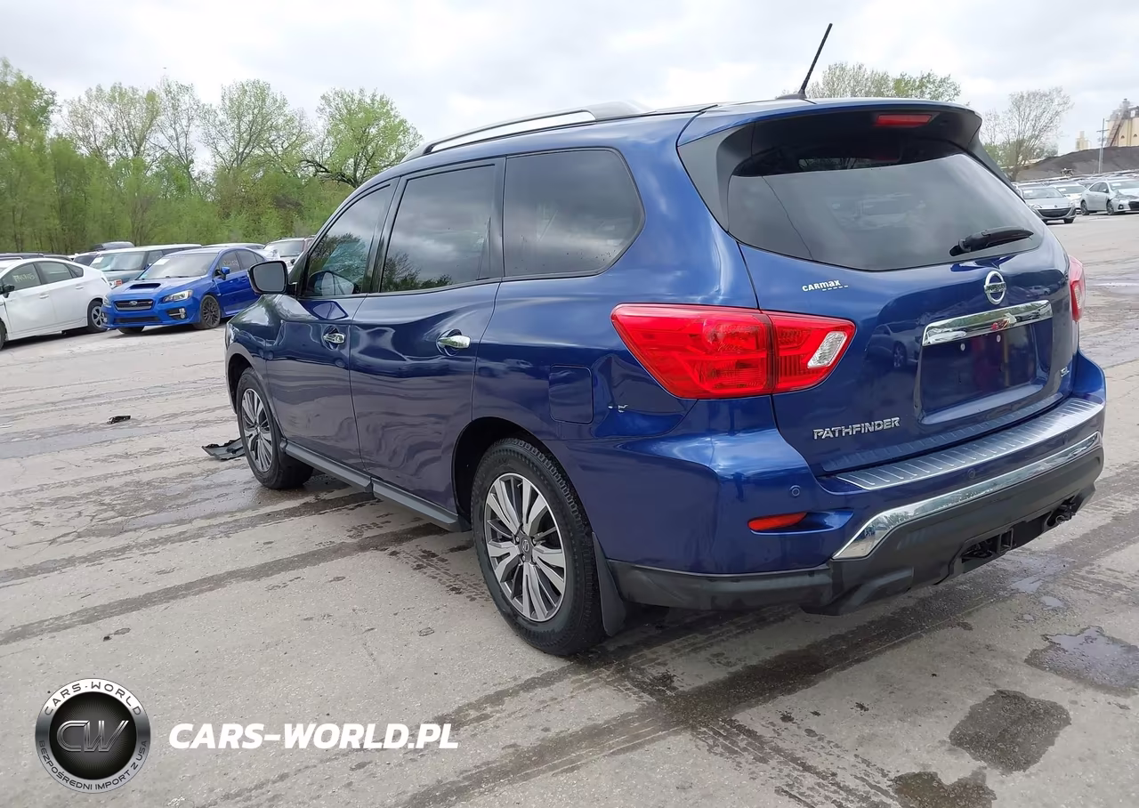 2017 Nissan Pathfinder Sl VIN:5N1DR2MN5HC603055 - 3