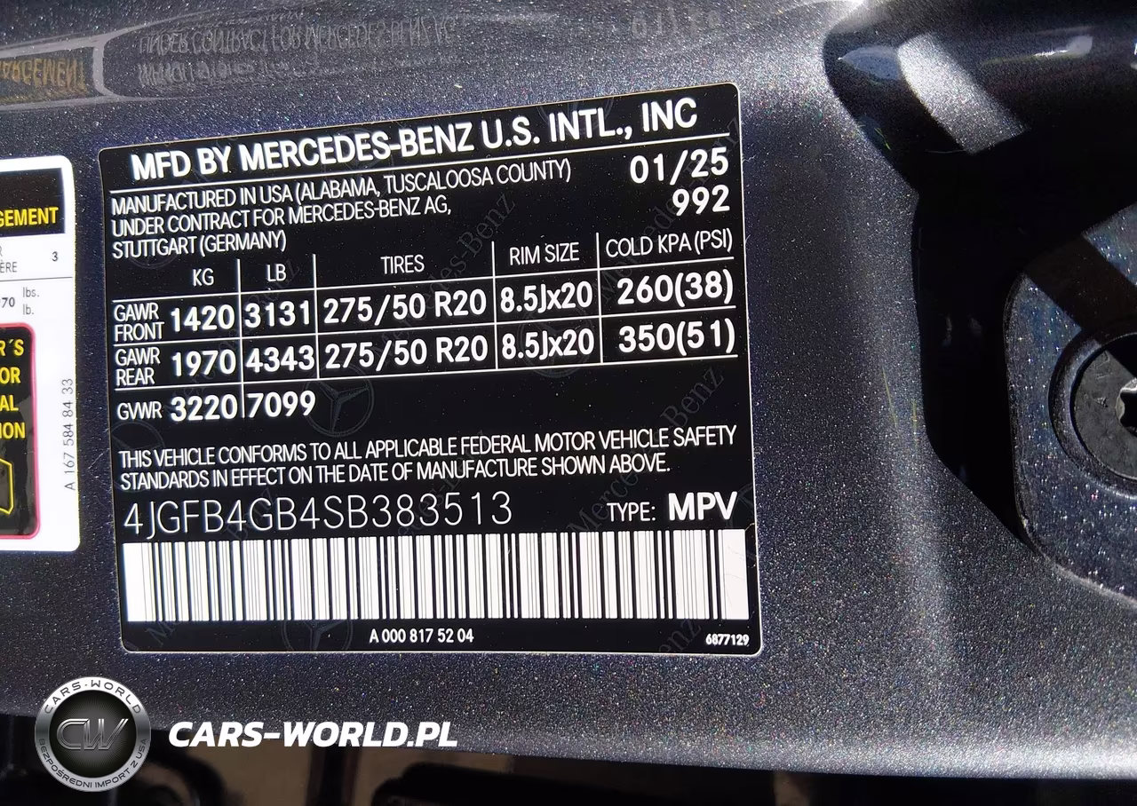 2025 Mercedes-Benz Gle 450E 4Matic VIN:4JGFB4GB4SB383513 - 9
