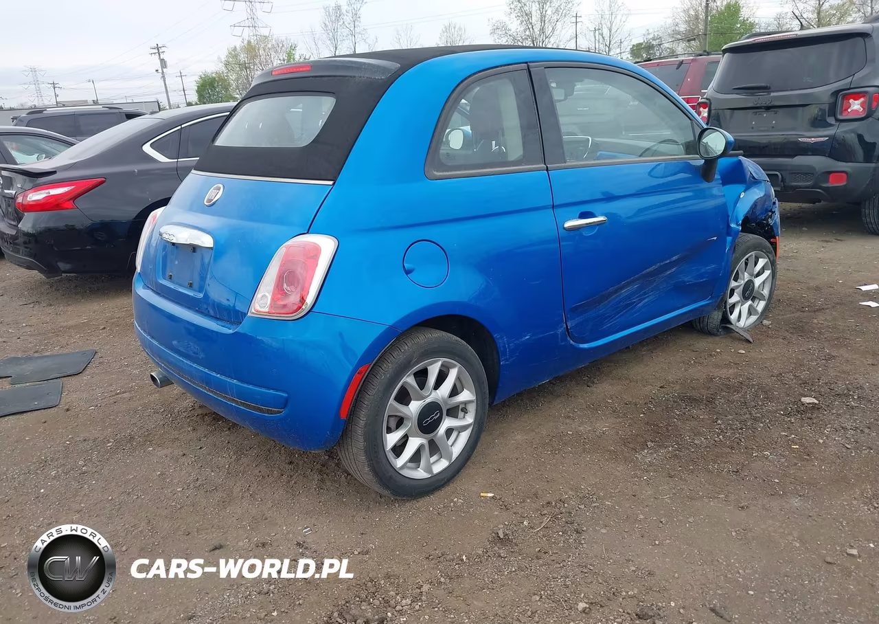 2017 Fiat 500C Pop VIN:3C3CFFLR1HT698131 - 4