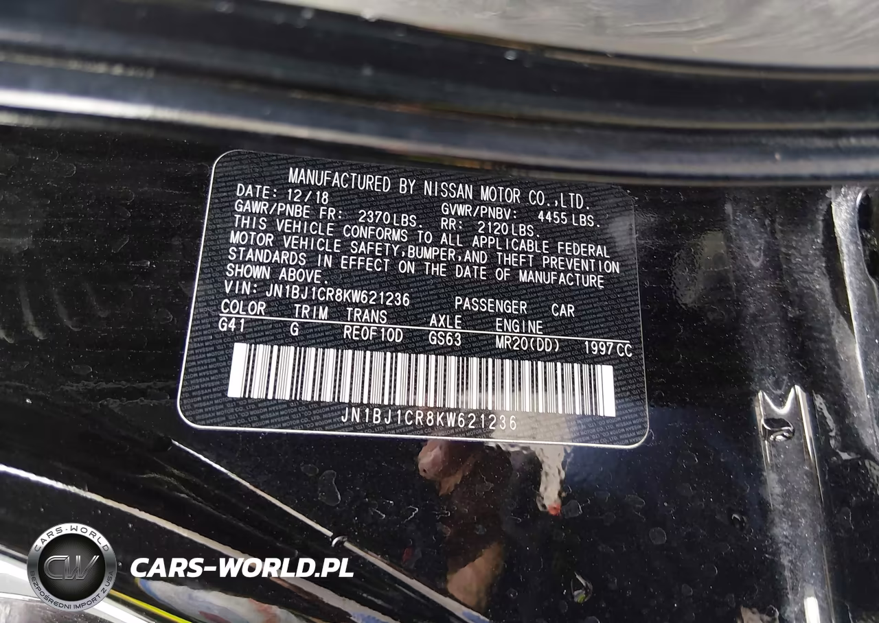 2019 Nissan Rogue Sport Sv VIN:JN1BJ1CR8KW621236 - 9
