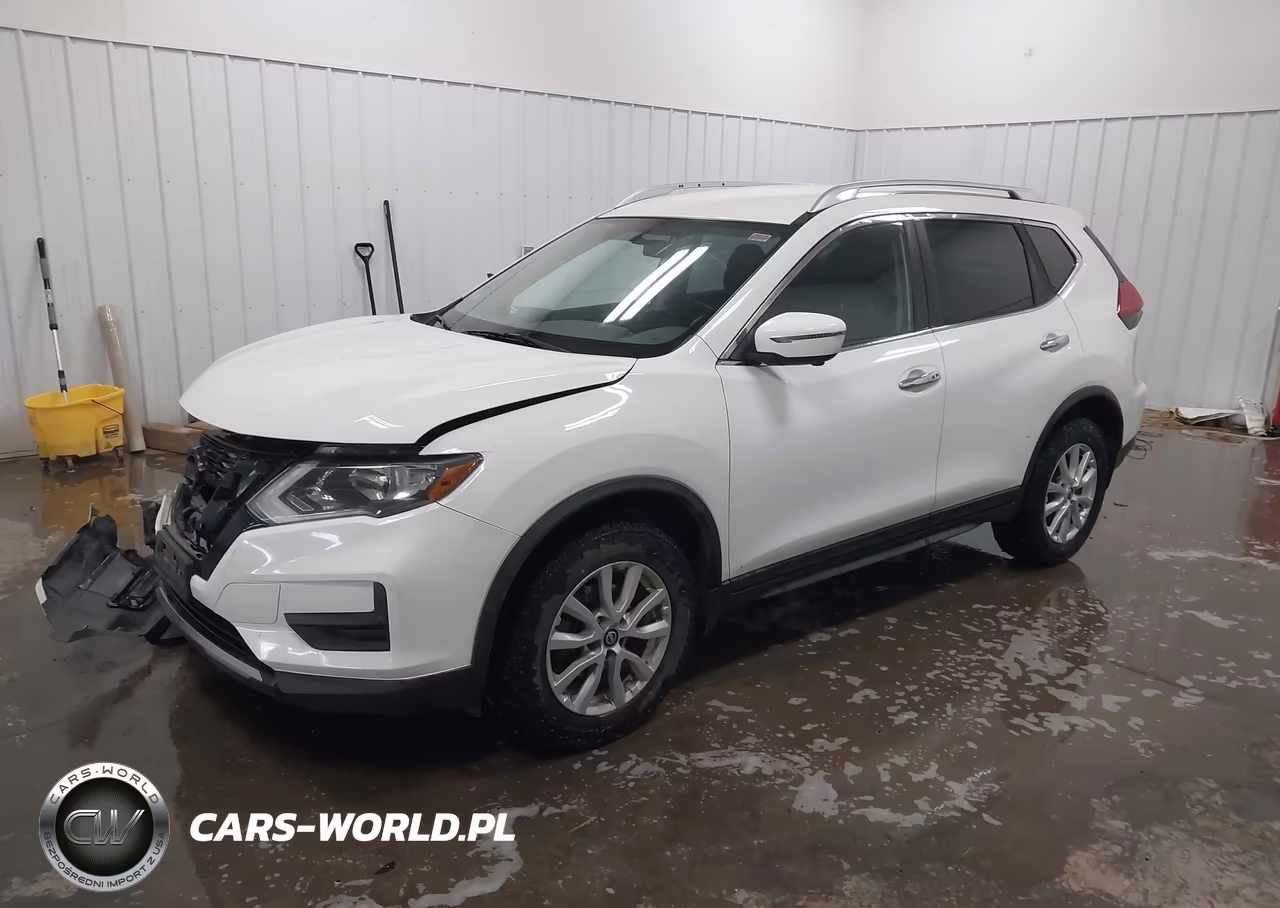 2017 Nissan Rogue Sv VIN:KNMAT2MV7HP520101 - 2