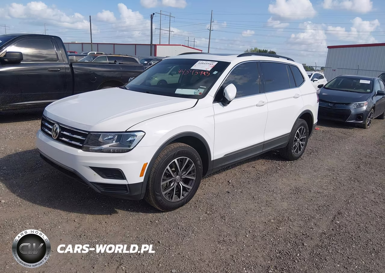 2020 Volkswagen Tiguan 2.0T Se-2.0T Se R-Line Black-2.0T Sel VIN:3VV3B7AX7LM019899 - 2