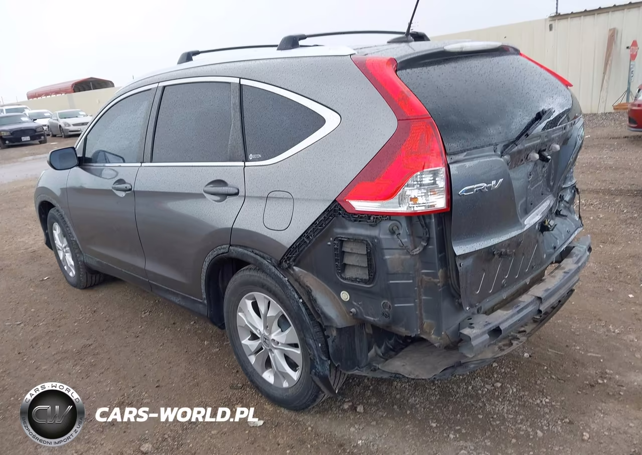 2012 Honda Cr-V Ex-L VIN:JHLRM3H76CC010827 - 3