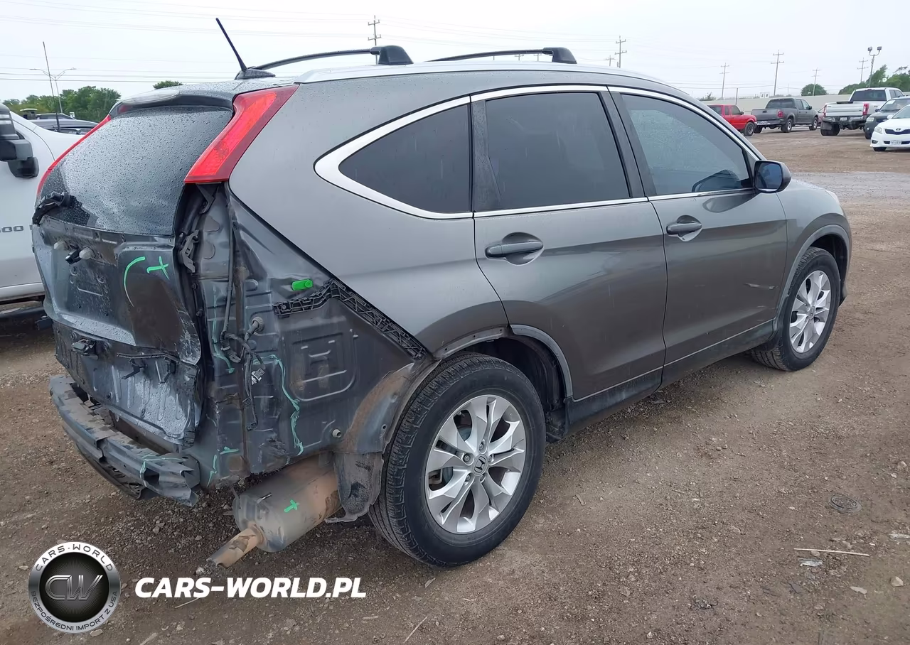 2012 Honda Cr-V Ex-L VIN:JHLRM3H76CC010827 - 4