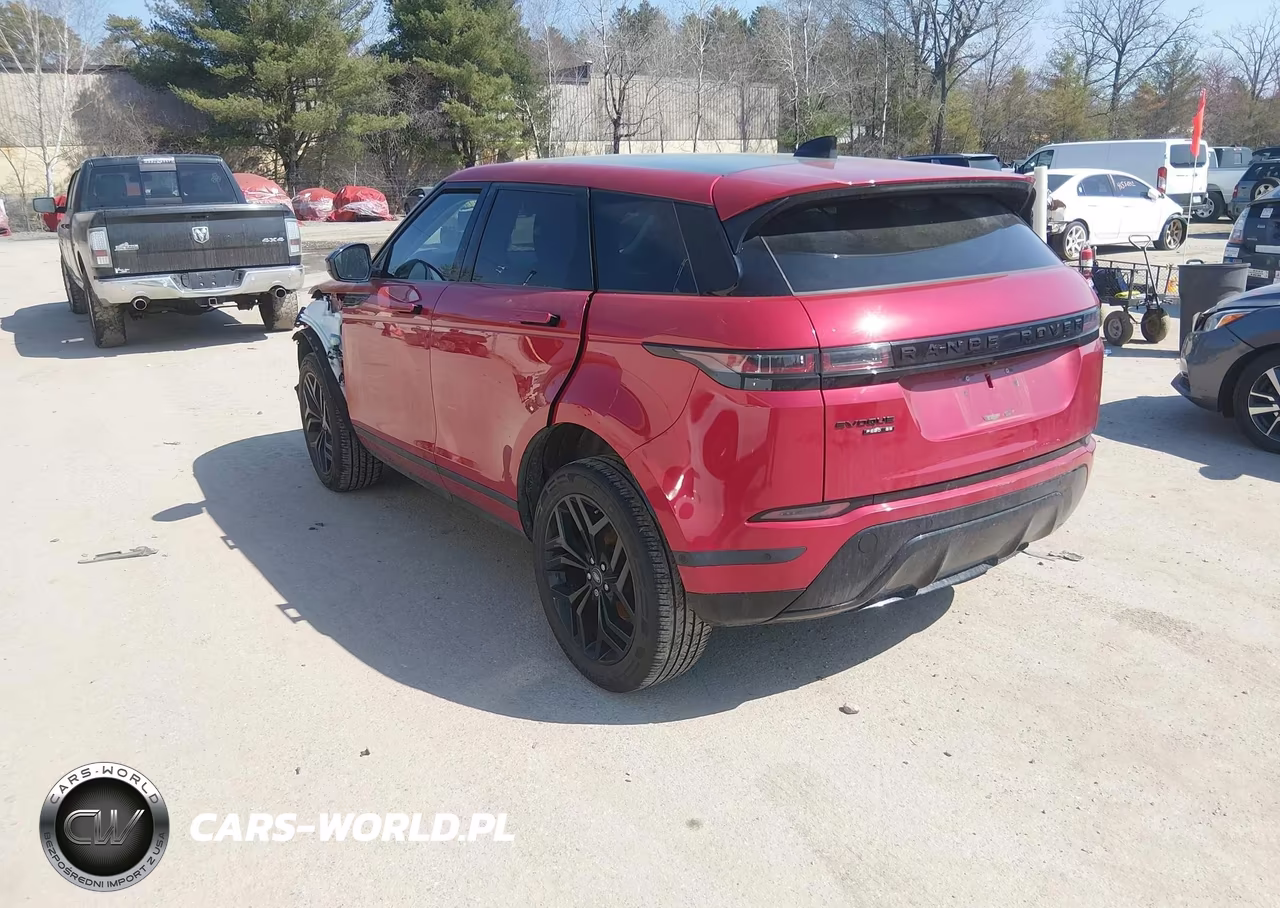 2020 Land Rover Range Rover Evoque Se VIN:SALZP2FX4LH019734 - 3