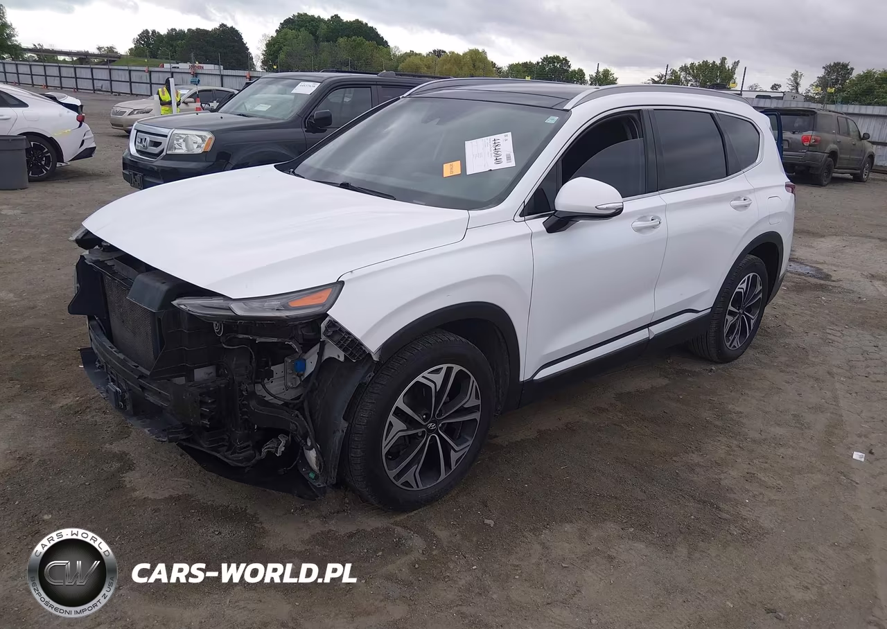 2020 Hyundai Santa Fe Sel 2.0T VIN:5NMS33AA7LH247836 - 2