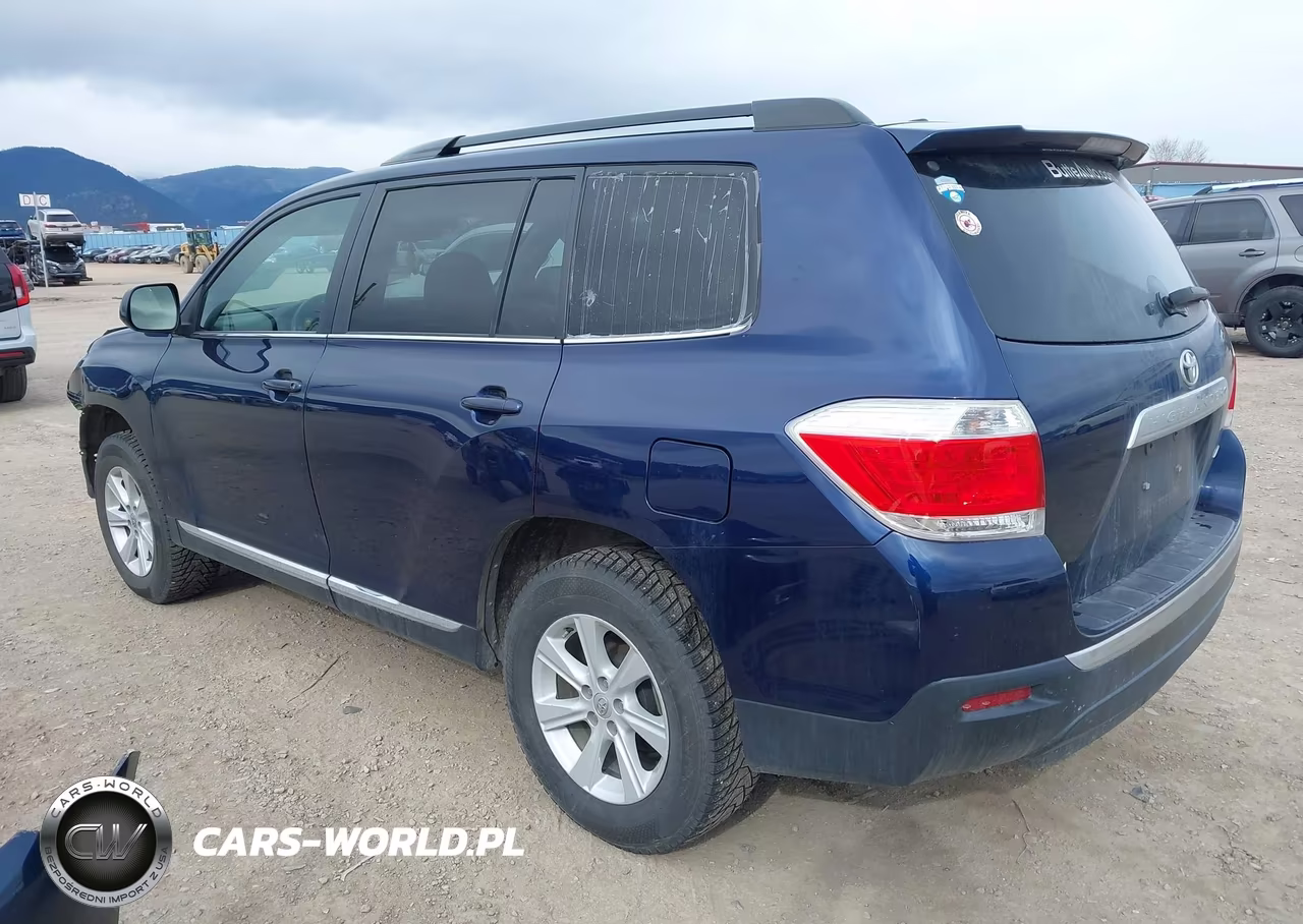 2013 Toyota Highlander Se V6 VIN:5TDBK3EH2DS199753 - 3