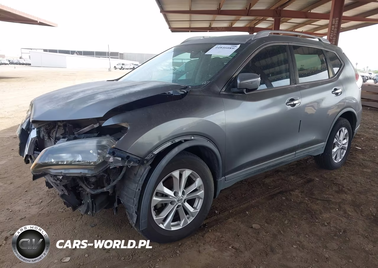 2016 Nissan Rogue Sv VIN:KNMAT2MT8GP696085 - 2