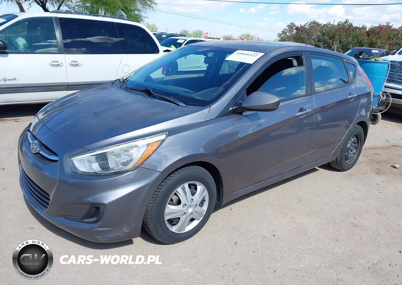 2015 Hyundai Accent Gs VIN:KMHCT5AE7FU202567 - 2