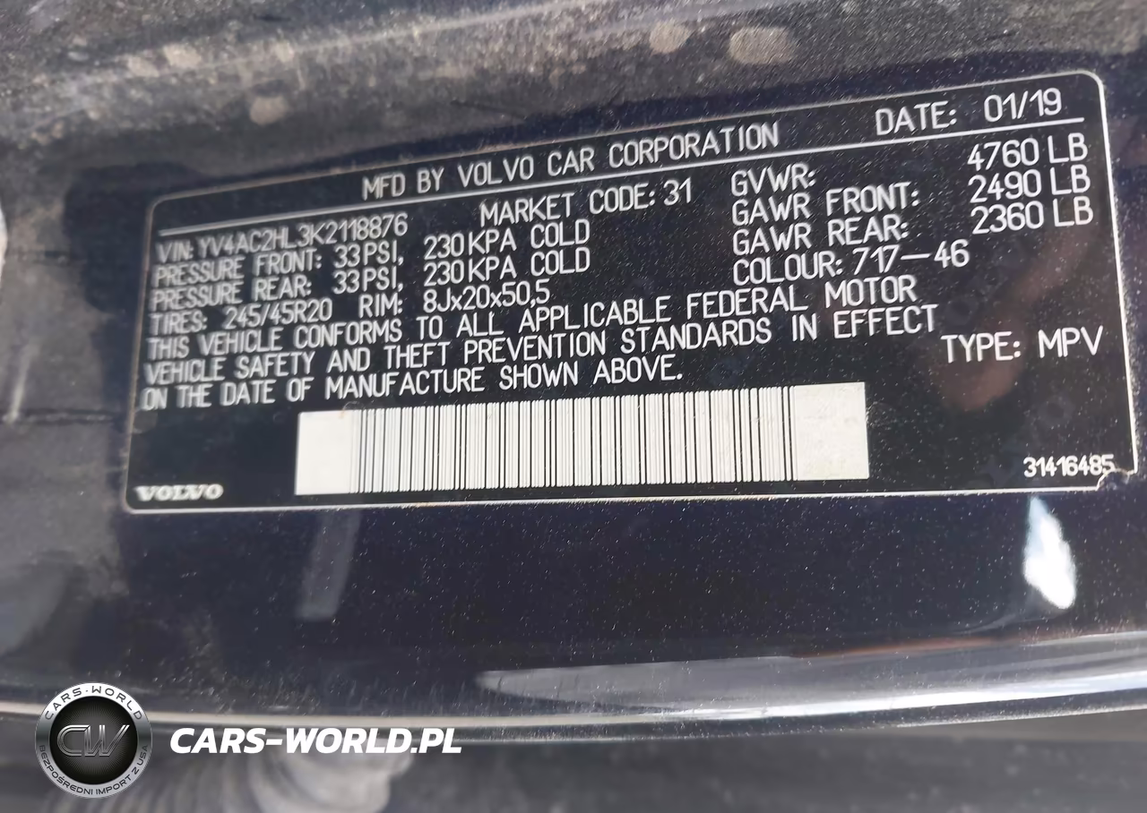 2019 Volvo Xc40 T4 Inscription VIN:YV4AC2HL3K2118876 - 9