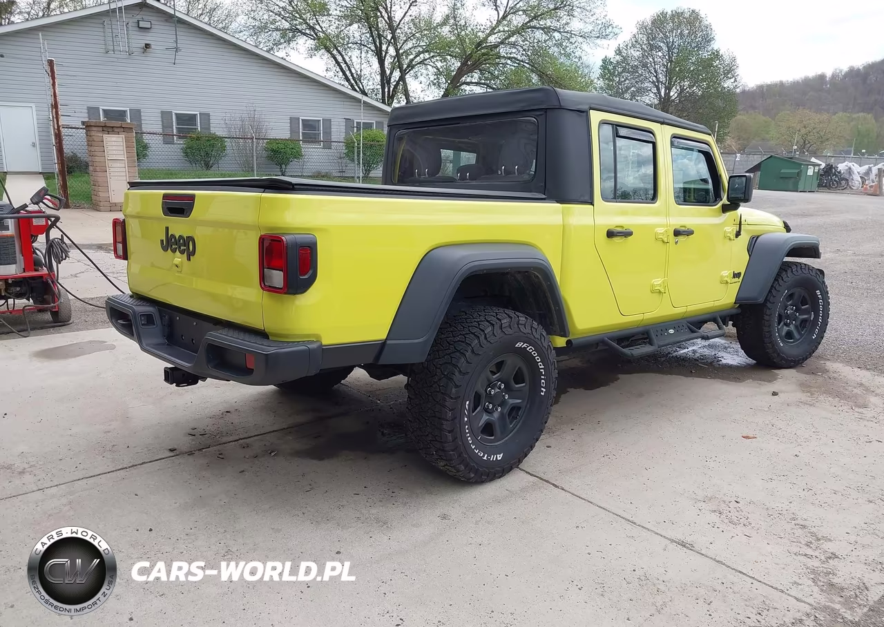 2023 Jeep Gladiator Sport 4X4 VIN:1C6HJTAG0PL537884 - 4