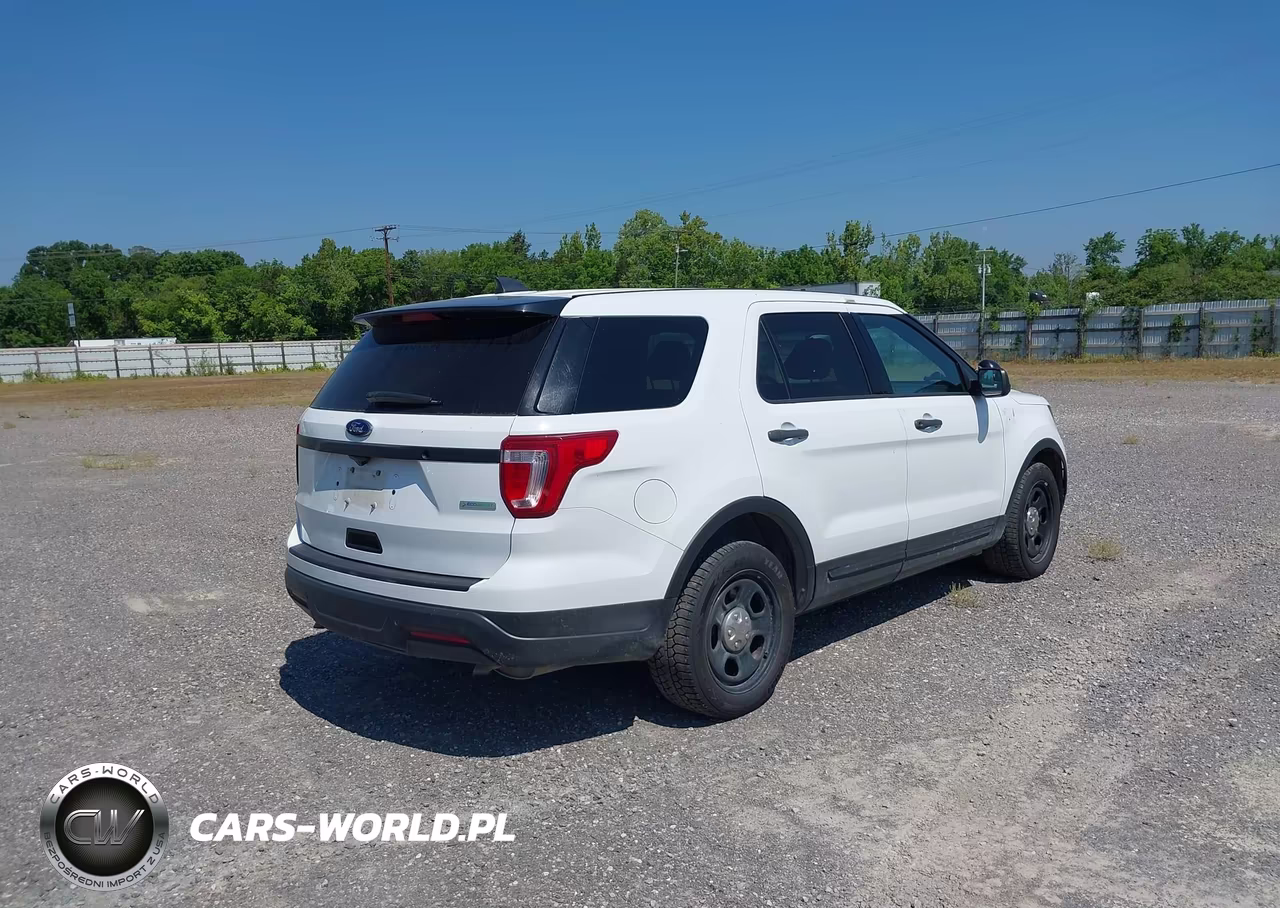 2018 Ford Police Interceptor Utility VIN:1FM5K8AT3JGC35326 - 4