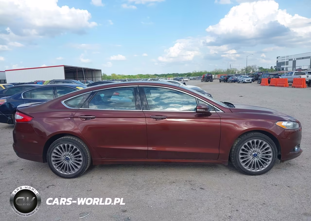 2015 Ford Fusion Titanium VIN:3FA6P0K90FR278610 - 13