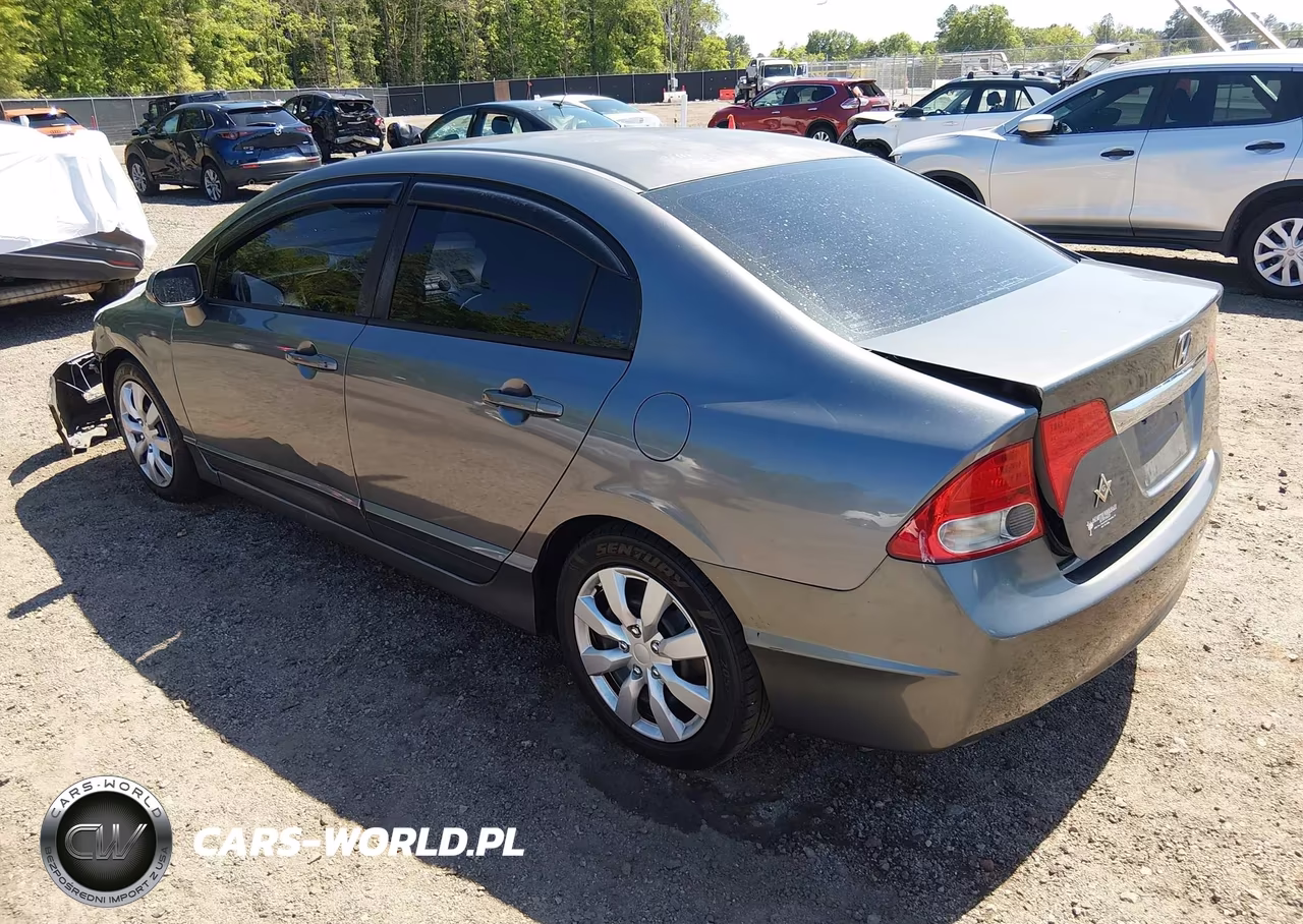 2009 Honda Civic Lx VIN:2HGFA16589H313520 - 3