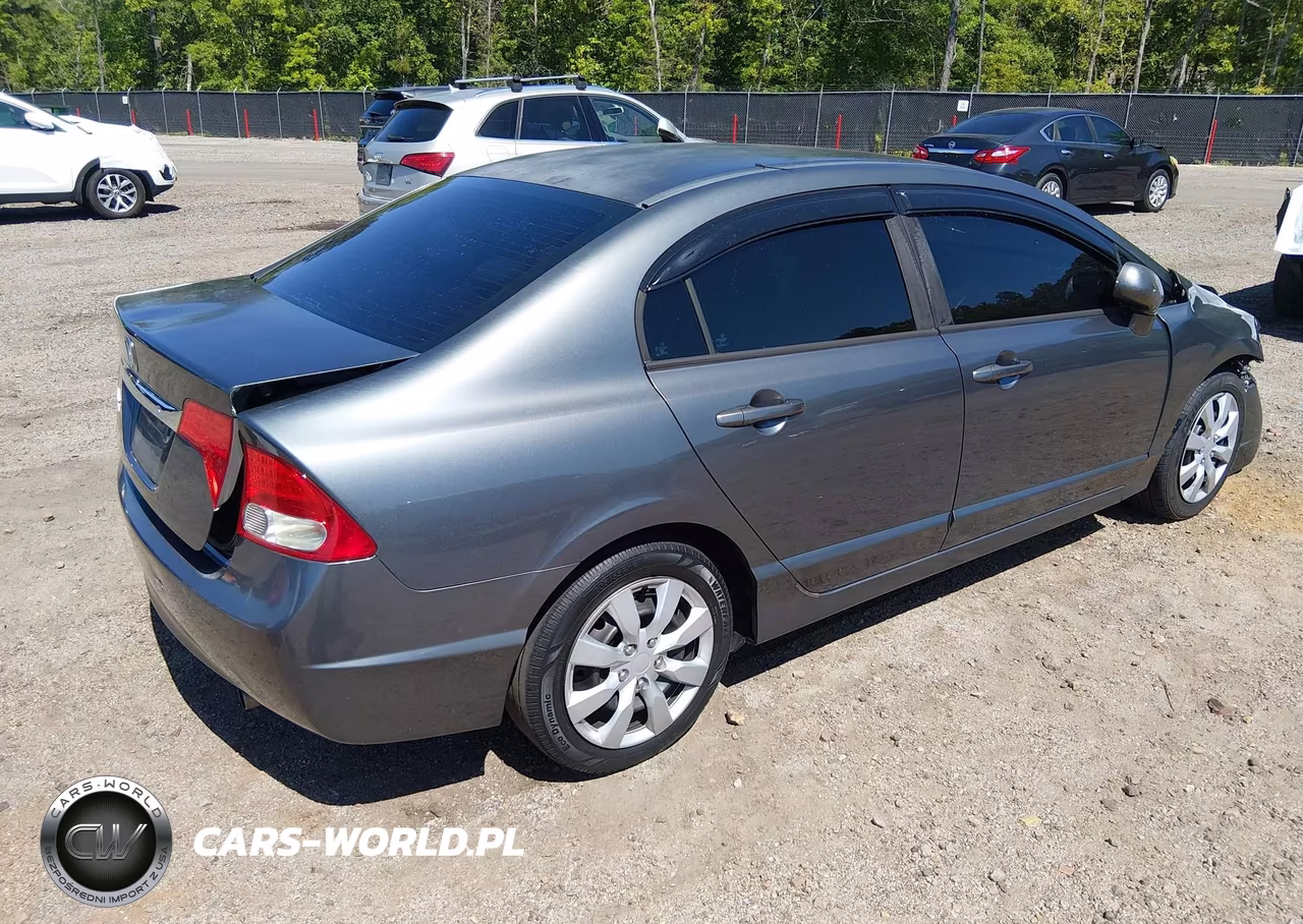 2009 Honda Civic Lx VIN:2HGFA16589H313520 - 4