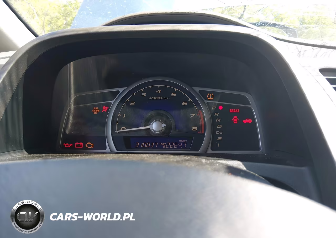 2009 Honda Civic Lx VIN:2HGFA16589H313520 - 7