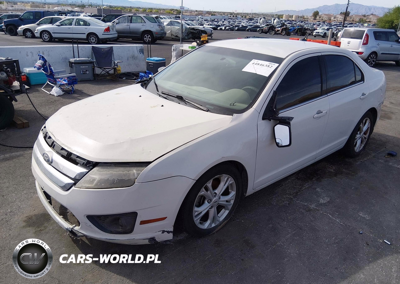 2012 Ford Fusion Se VIN:3FAHP0HA1CR188209 - 2