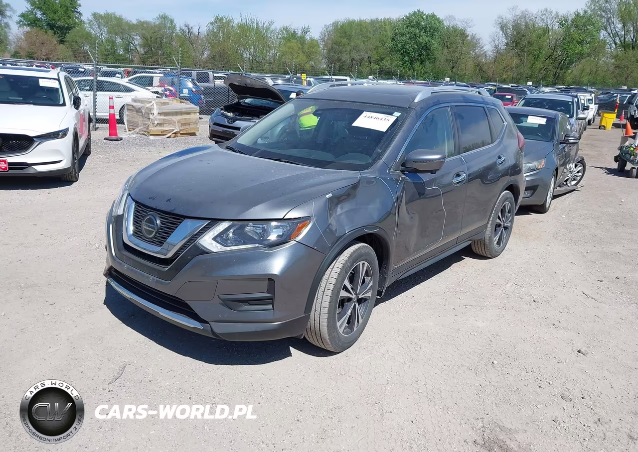 2019 Nissan Rogue Sv VIN:JN8AT2MV2KW380010 - 2