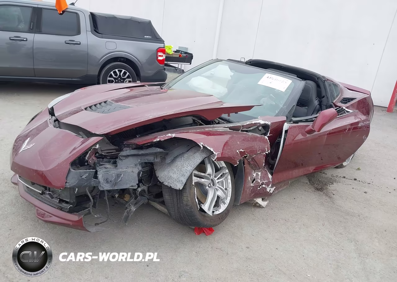 2016 Chevrolet Corvette Stingray VIN:1G1YB2D75G5113822 - 2