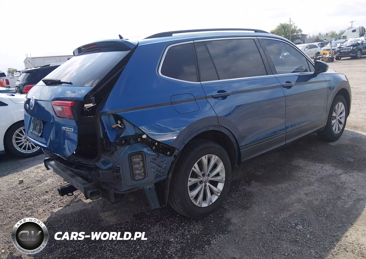2019 Volkswagen Tiguan 2.0T Se-2.0T Sel-2.0T Sel R-Line-2.0T Sel R-Line Black VIN:3VV2B7AX2KM047541 - 4