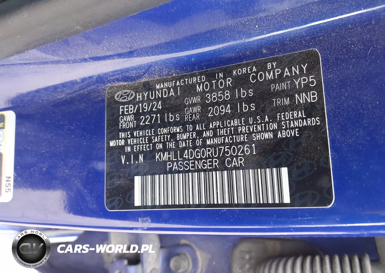 2024 Hyundai Elantra Se VIN:KMHLL4DG0RU750261 - 9