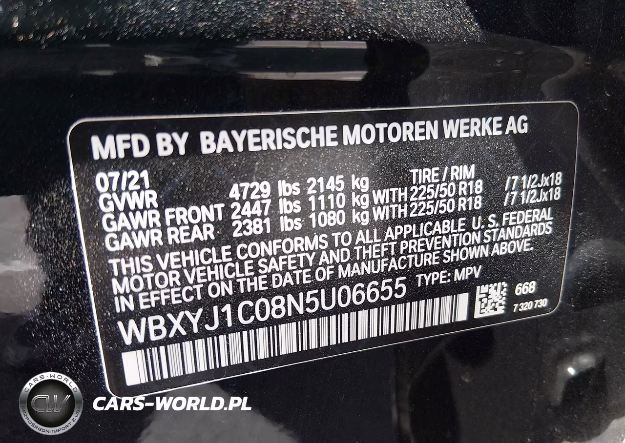 2022 BMW X2 xDrive28I VIN:WBXYJ1C08N5U06655 - 9