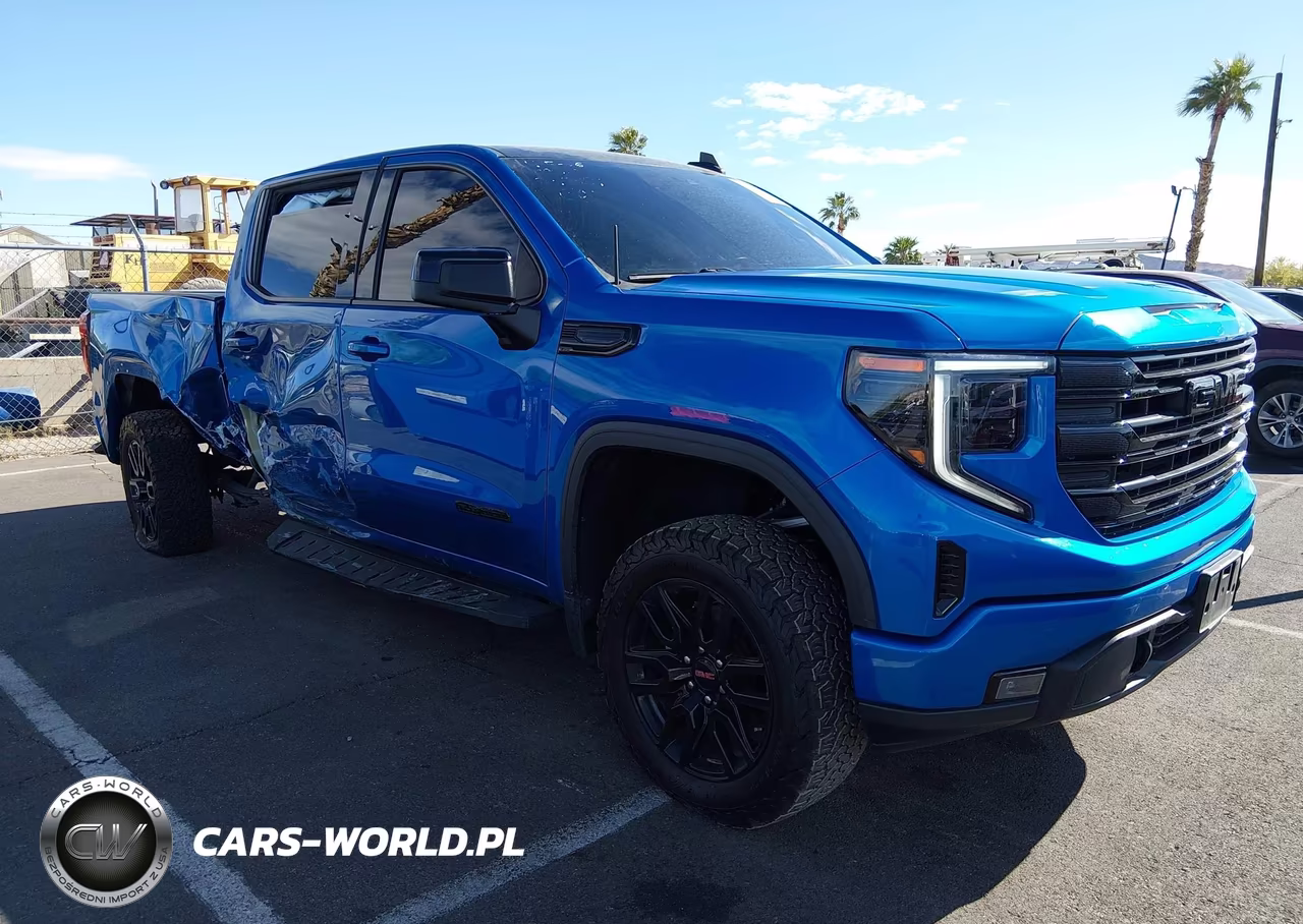 2022 GMC Sierra 1500 4Wd Short Box Elevation