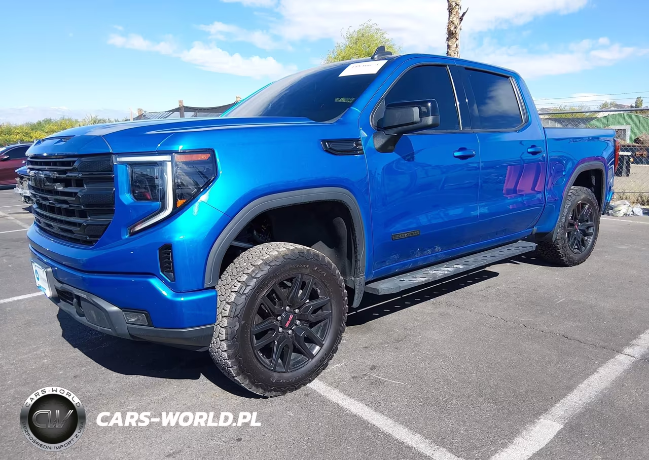 2022 GMC Sierra 1500 4Wd Short Box Elevation VIN:3GTPUCEK3NG689663 - 2