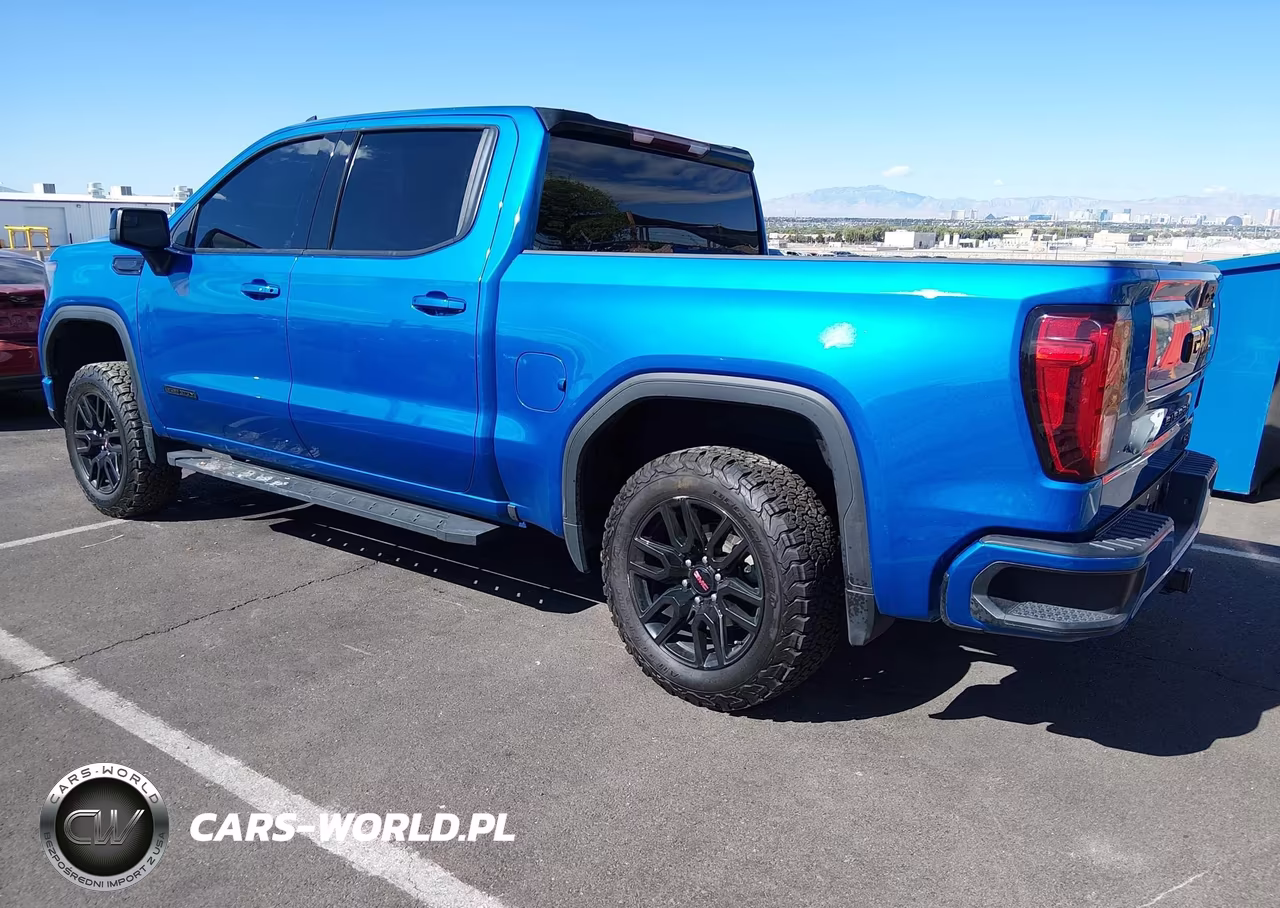 2022 GMC Sierra 1500 4Wd Short Box Elevation VIN:3GTPUCEK3NG689663 - 3