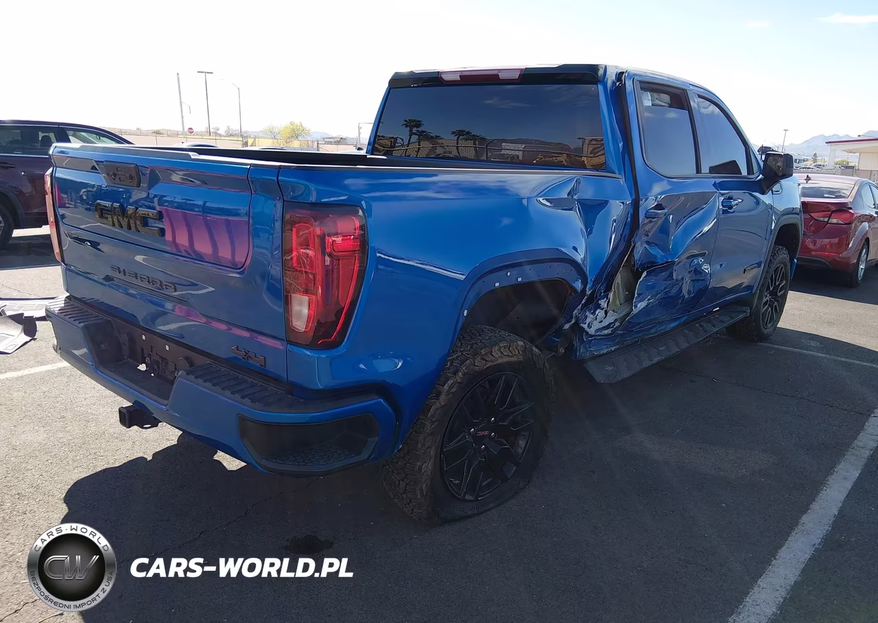 2022 GMC Sierra 1500 4Wd Short Box Elevation VIN:3GTPUCEK3NG689663 - 4