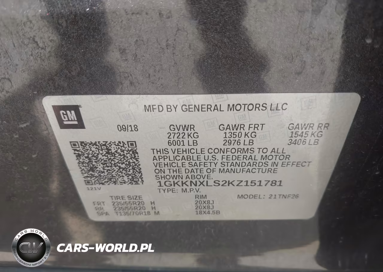 2019 GMC Acadia Denali VIN:1GKKNXLS2KZ151781 - 9