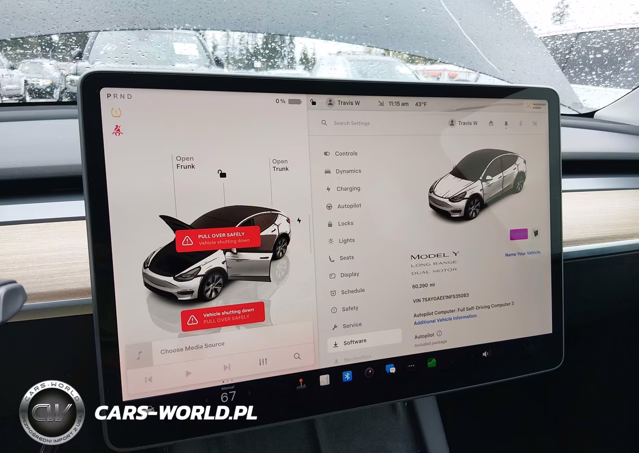 2022 Tesla Model Y Long Range Dual Motor All-Wheel Drive VIN:7SAYGAEE1NF535083 - 19