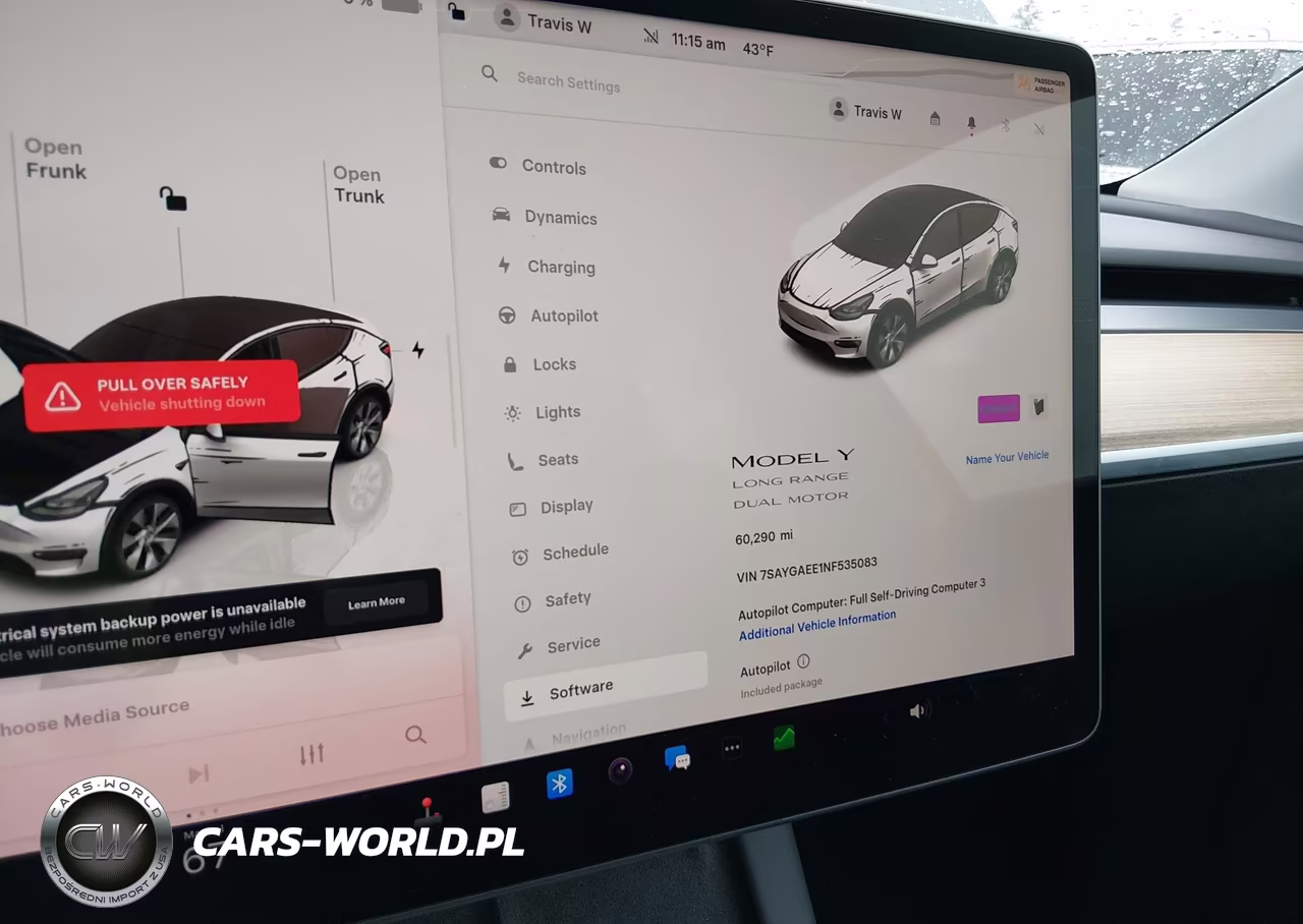 2022 Tesla Model Y Long Range Dual Motor All-Wheel Drive VIN:7SAYGAEE1NF535083 - 7