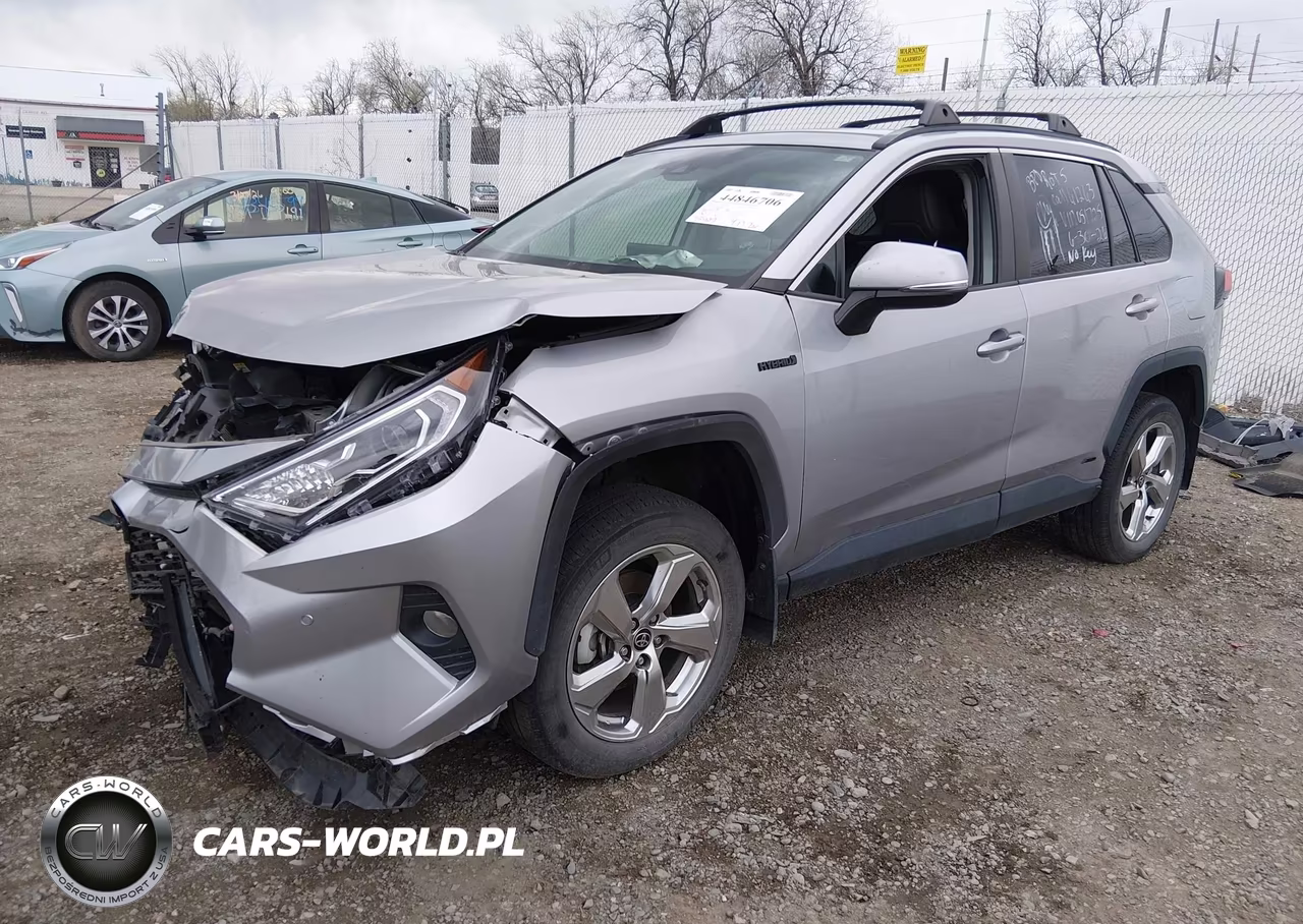 2021 Toyota Rav4 Hybrid Xle Premium VIN:4T3B6RFV0MU051725 - 2