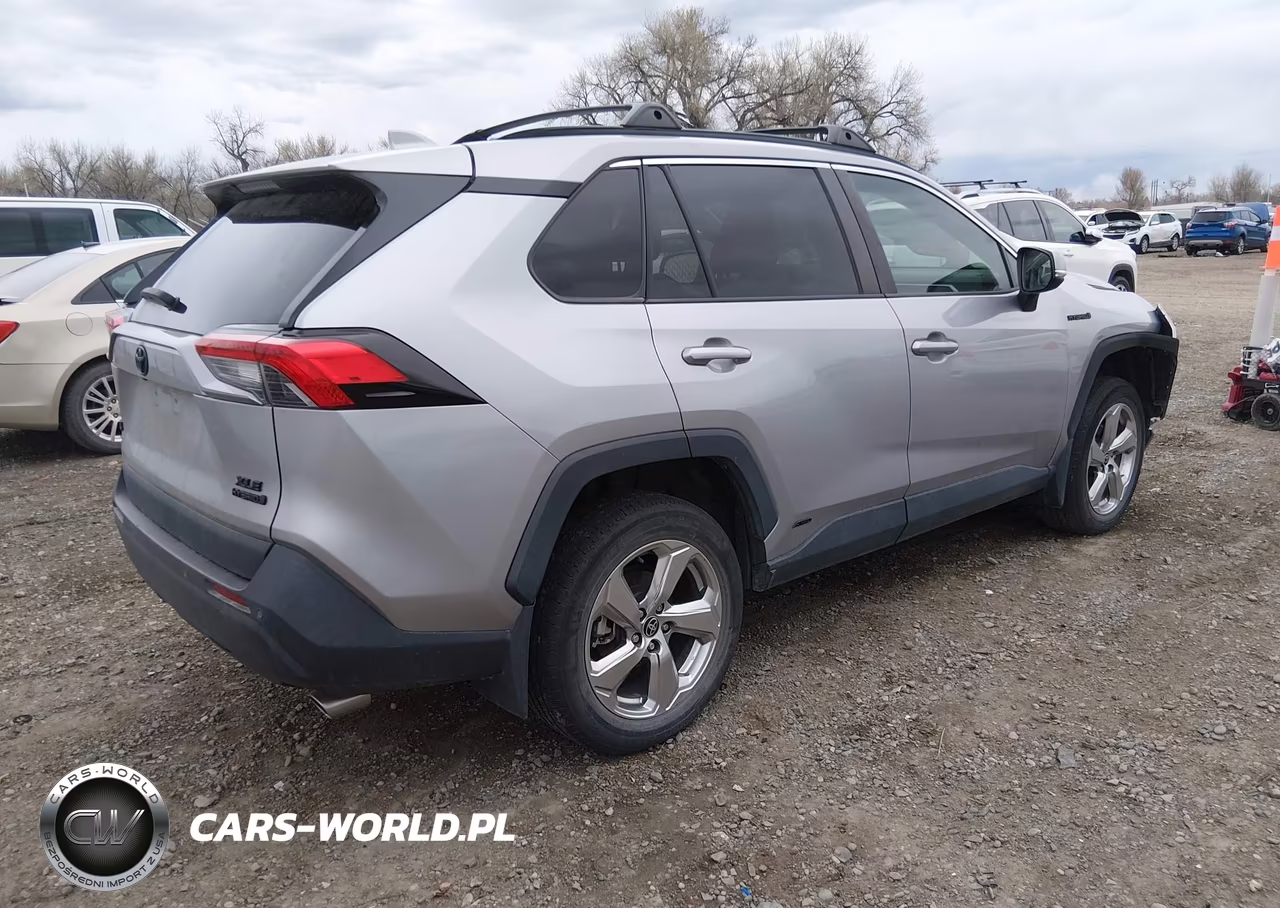 2021 Toyota Rav4 Hybrid Xle Premium VIN:4T3B6RFV0MU051725 - 4