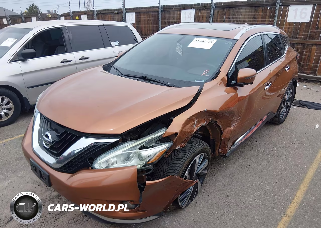 2016 Nissan Murano Platinum VIN:5N1AZ2MH3GN118106 - 2