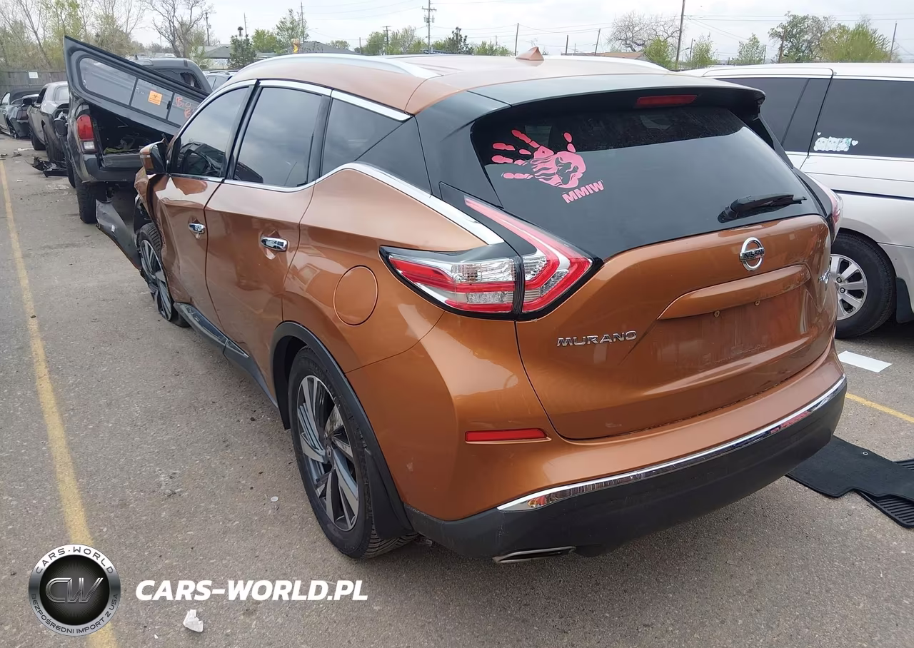 2016 Nissan Murano Platinum VIN:5N1AZ2MH3GN118106 - 3